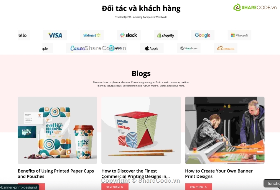 Theme WordPress,source code web in ấn,web công ty in ấn,dịch vụ in ấn,website in ấn
